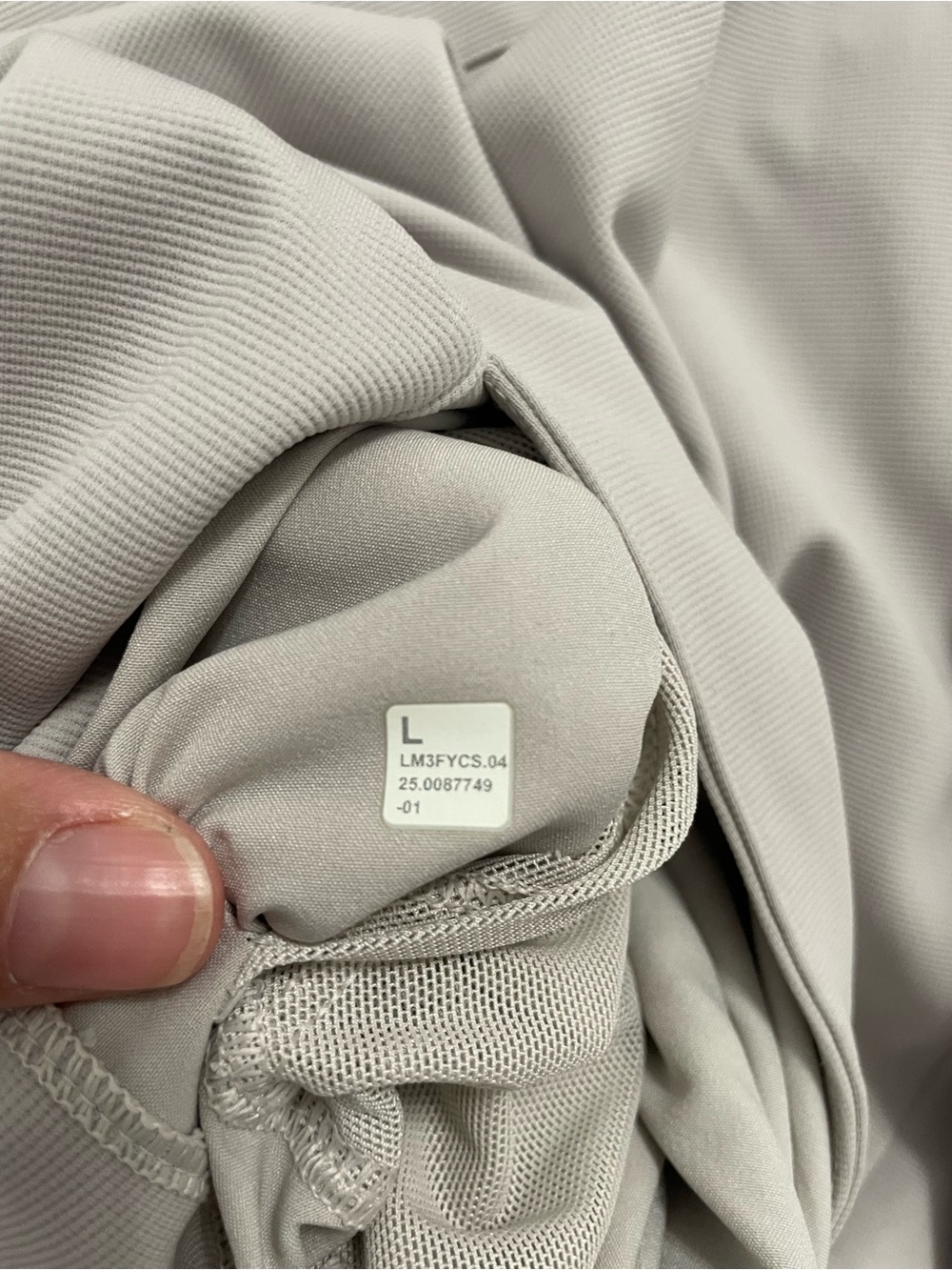 Lululemon Men’s Sojourn Shacket Size L Light Gray - Picture 4 of 7